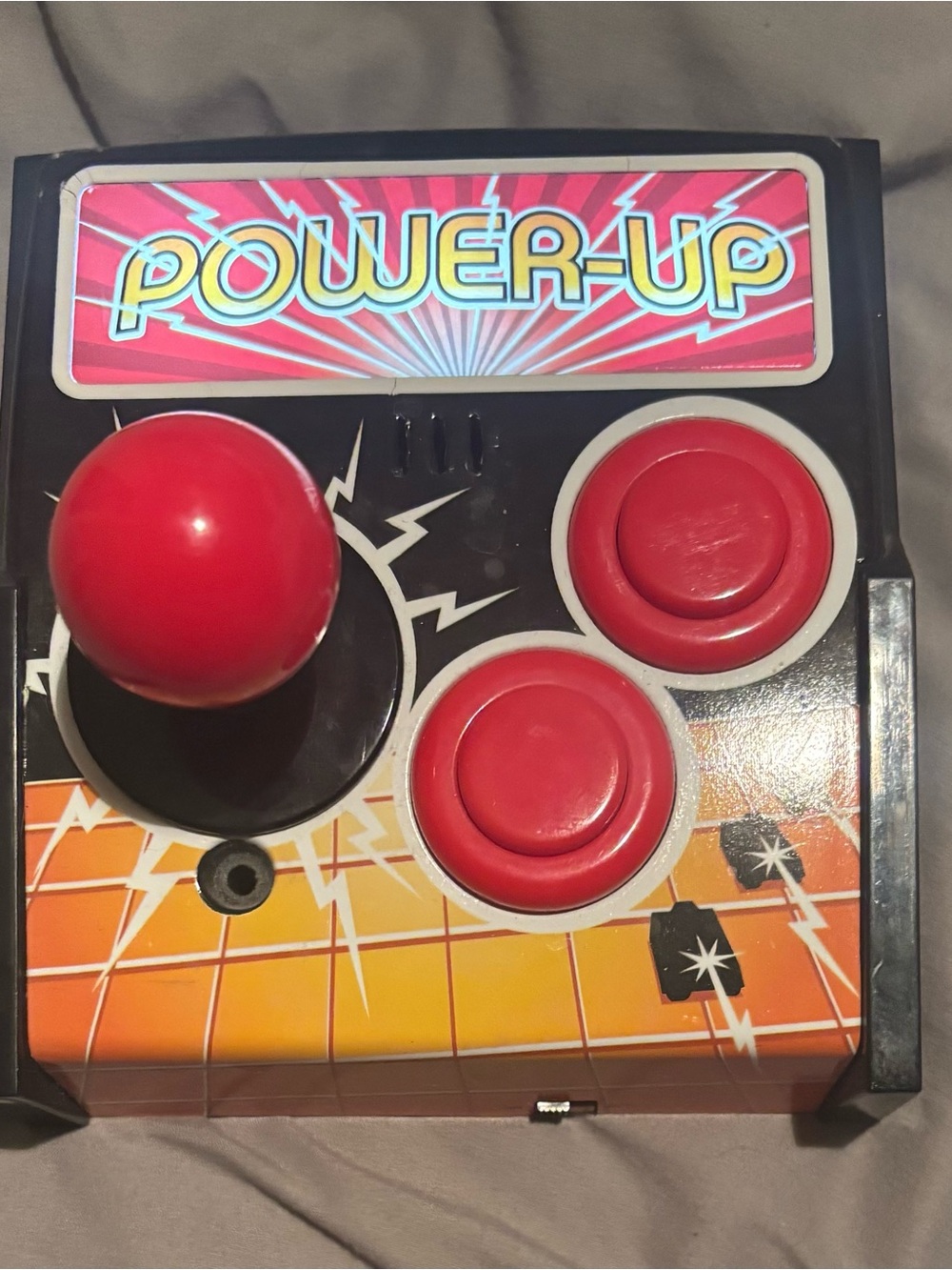 Think Geek Power Up Arcade Joy Stick Light Switch Cover- Light and Sounds